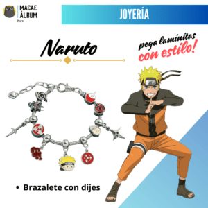 Brazalete Naruto con Charms