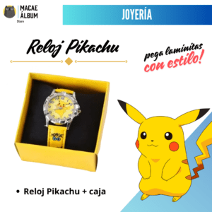 Reloj Pokemón Pikachu