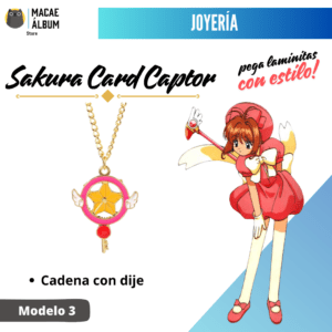Cadena Sakura Card Captor (Modelo estrella)