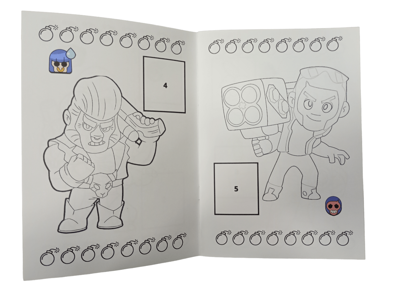 Libro para pintar Brawl Stars - Imagen 4