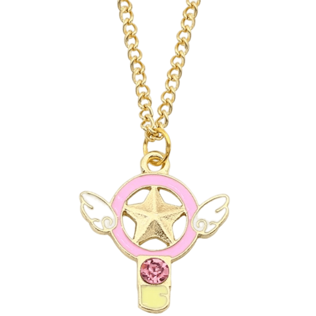 Cadena Sakura Card Captor (Modelo estrella alas) - Imagen 2