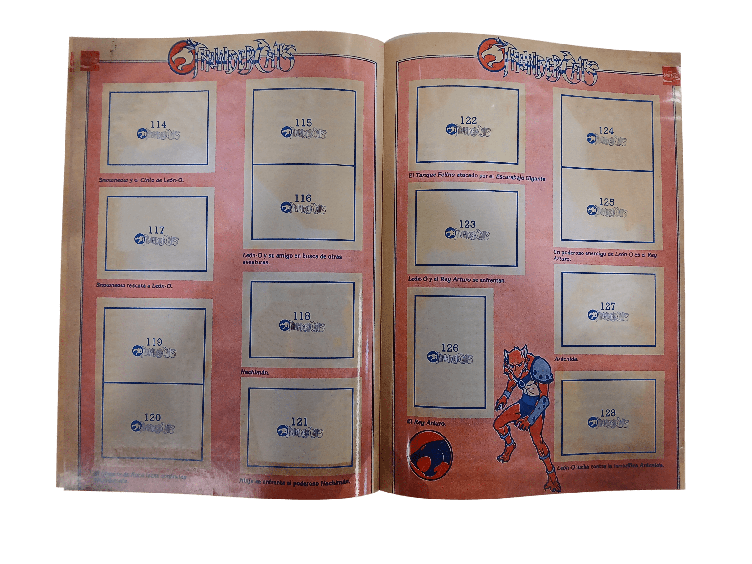 Álbum ThunderCats (rmst 86´-cocacola) - Imagen 4