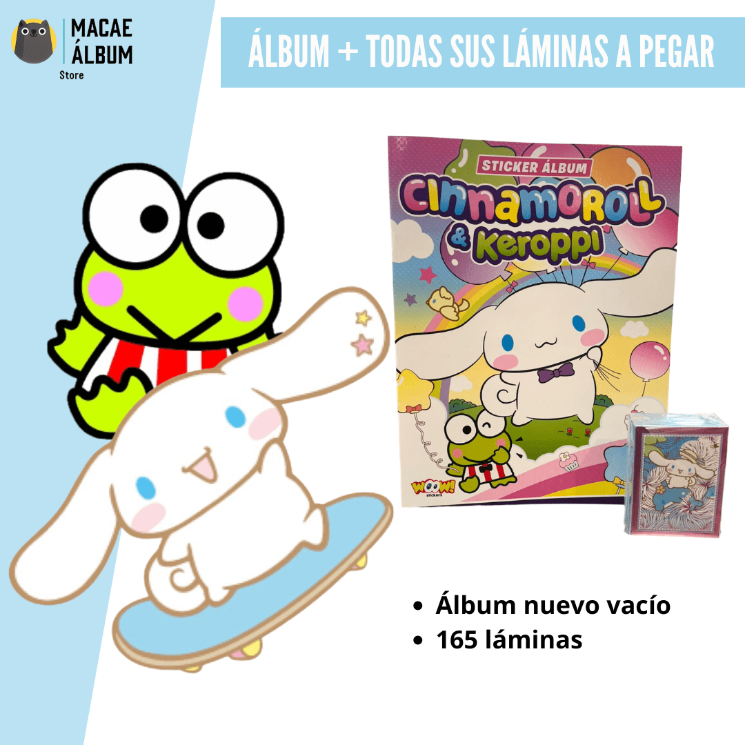Álbum Cinnamoroll & Keroppi