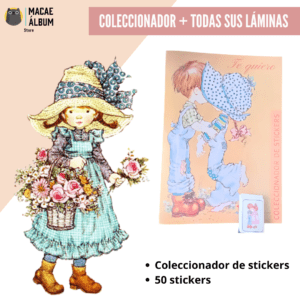 Sarah Kay Carpeta Coleccionador de stickers + todas sus láminas