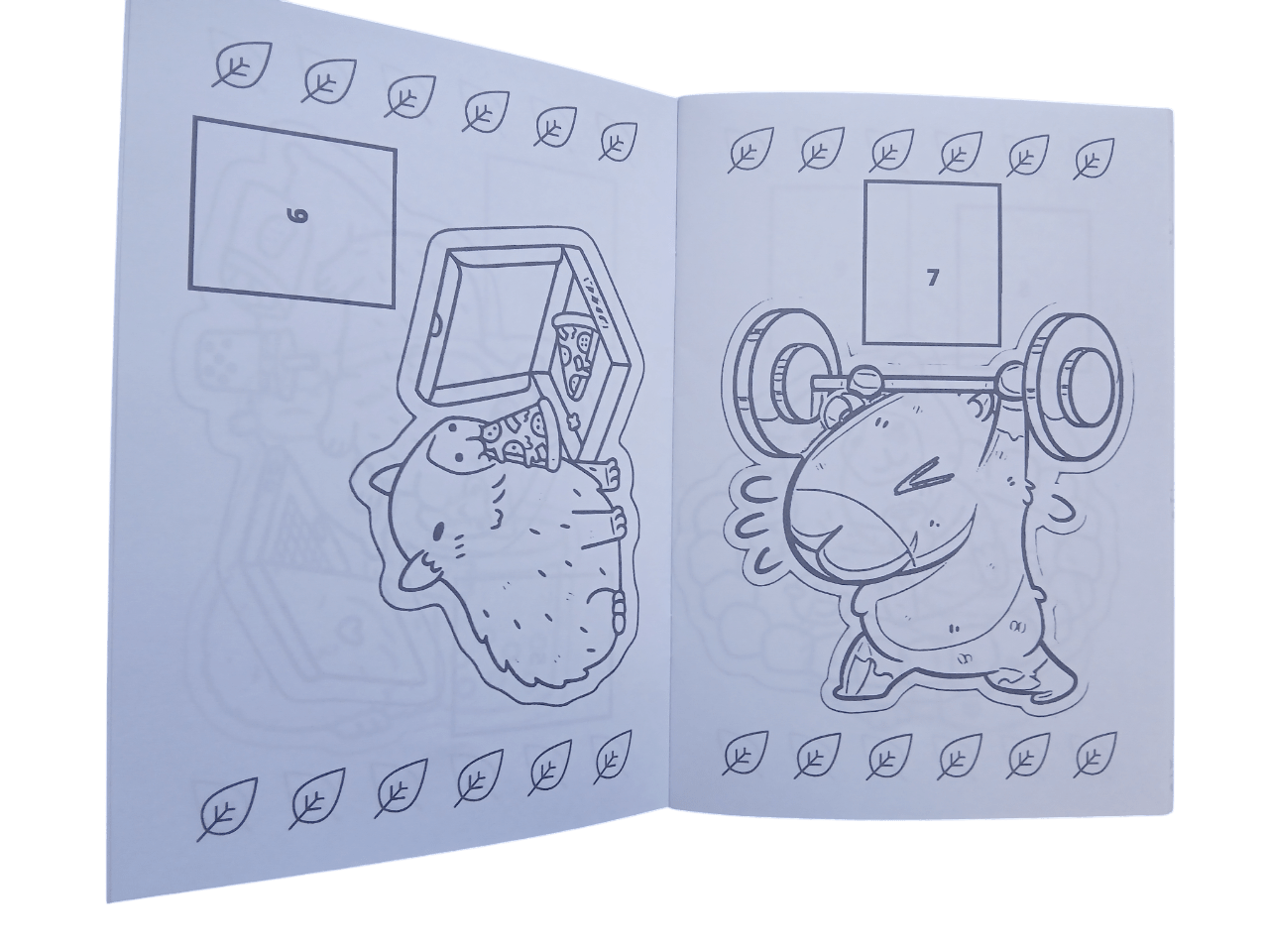 Libro para pintar Capibara - Imagen 4