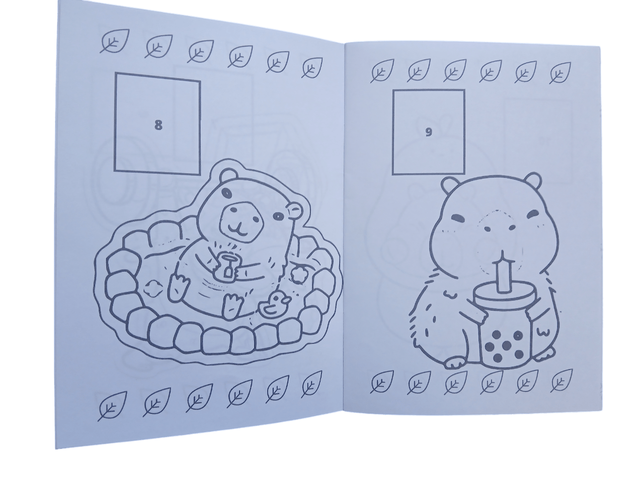 Libro para pintar Capibara - Imagen 3