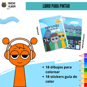 Libro para pintar Sprunki