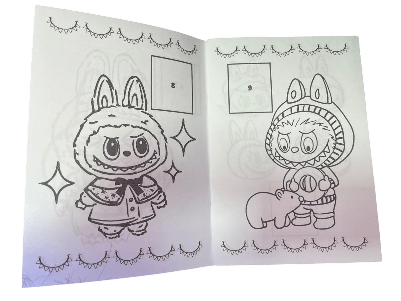 Libro para pintar Labubu - Imagen 3