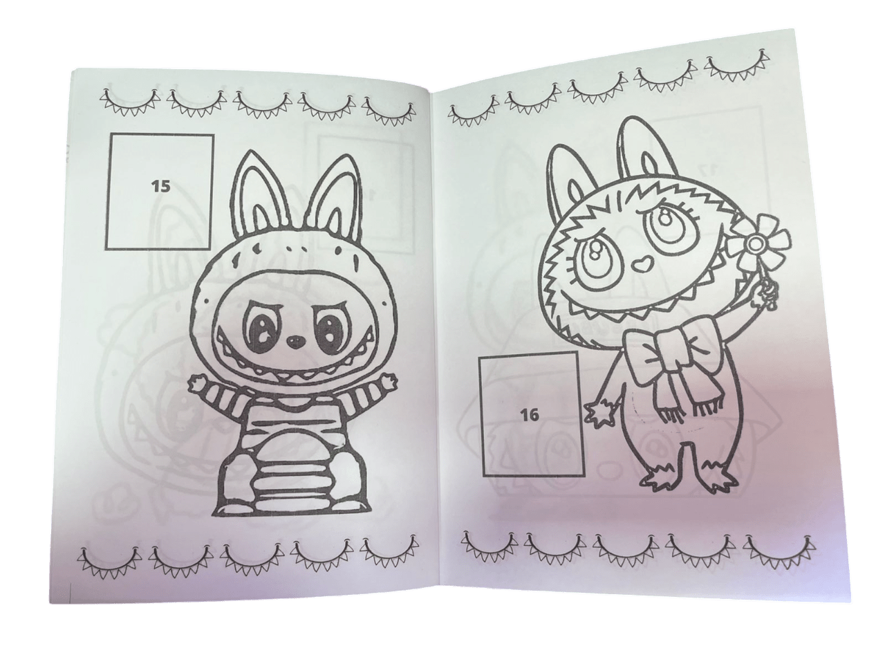 Libro para pintar Labubu - Imagen 4