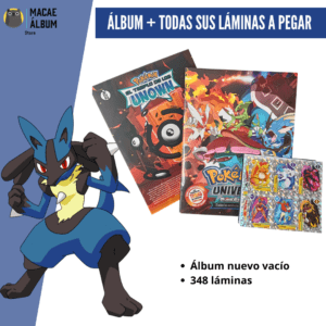 Álbum Pokémon Pokedex Universe 2- Todas las variantes
