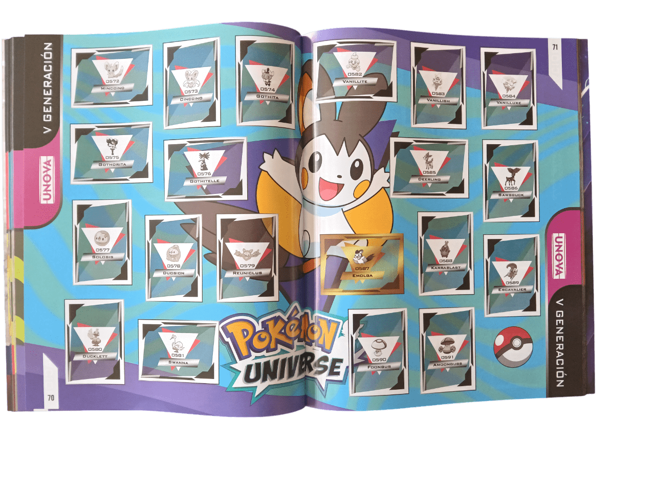 Álbum Pokémon Pokedex Universe - Los 1025 pokemón juntos - Imagen 4