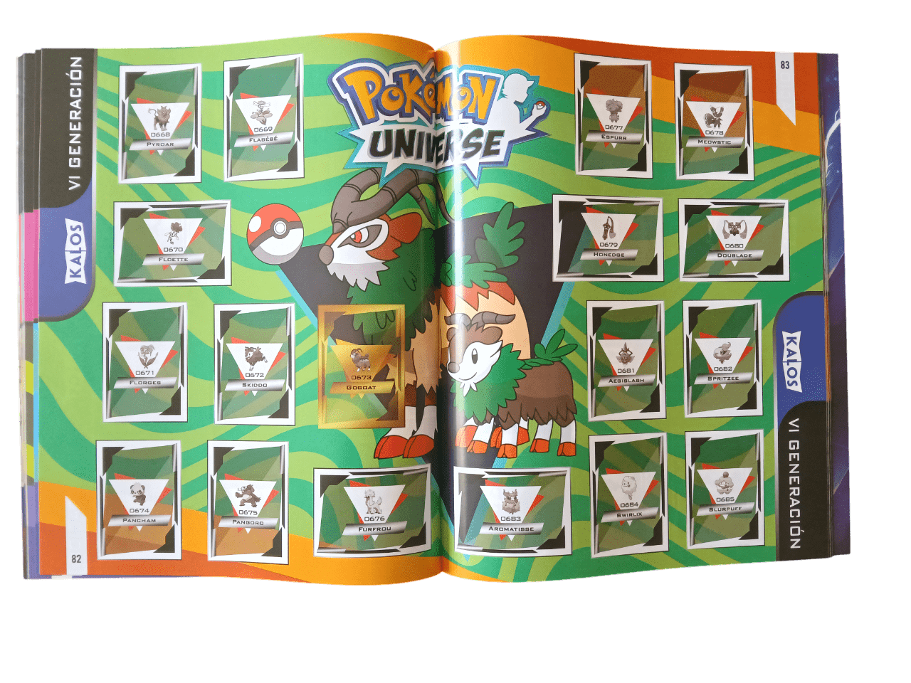 Álbum Pokémon Pokedex Universe - Los 1025 pokemón juntos - Imagen 5