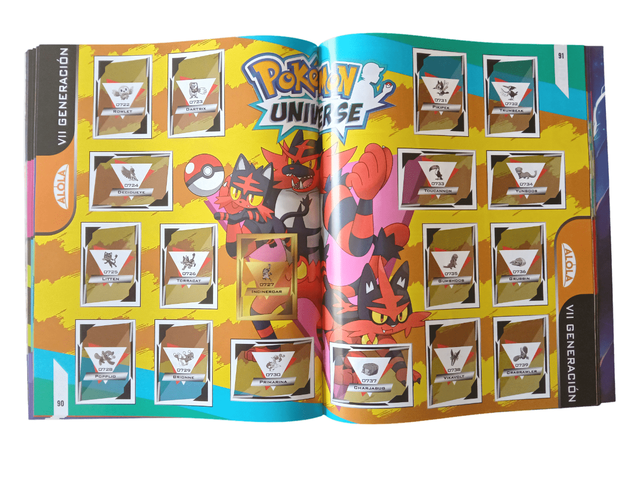 Álbum Pokémon Pokedex Universe - Los 1025 pokemón juntos - Imagen 6