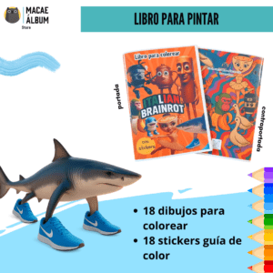 Libro para pintar Italian Brainrot