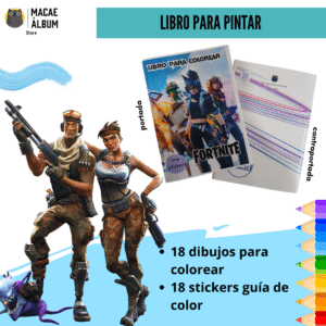 Libro para pintar Fortnite