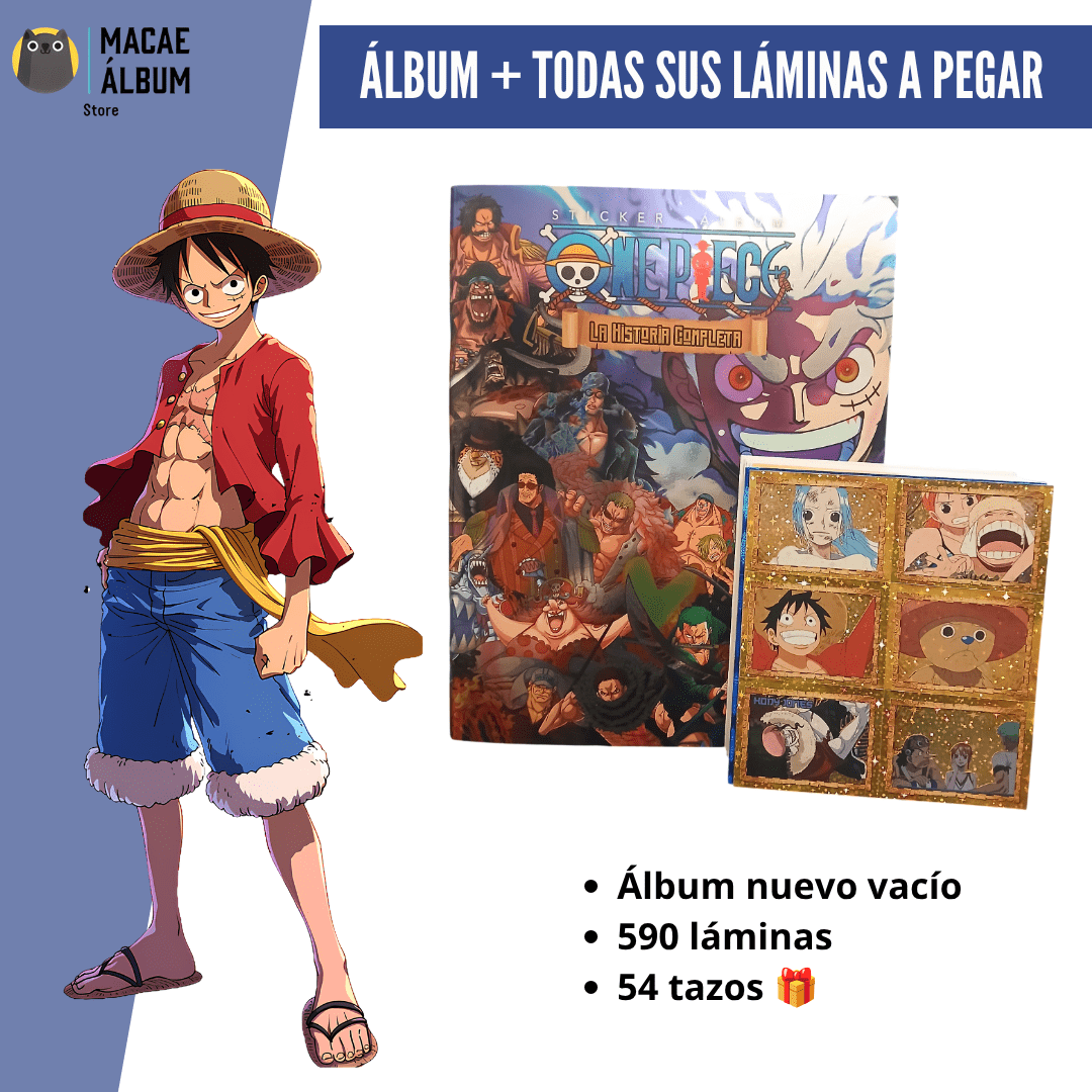 Álbum One Piece La Historia Completa